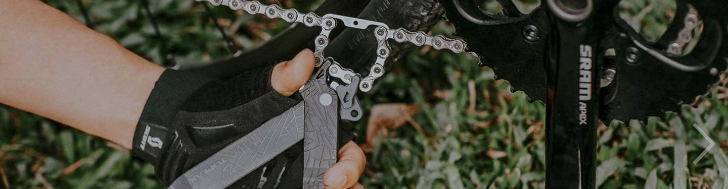 Fralud - kit attrezzi riparazione bici per riparazioni di catene di  pneumatici cambio della catena pedali