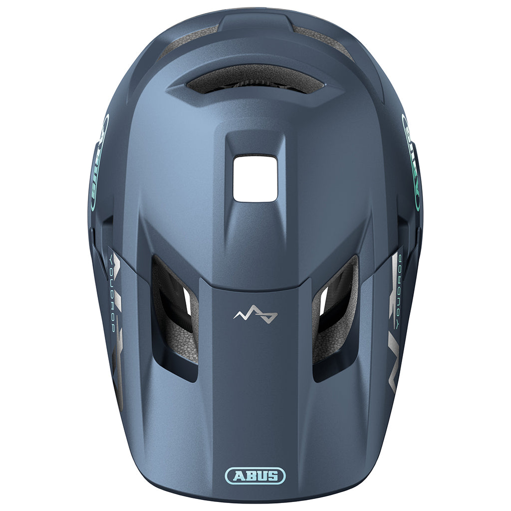 Casque intégral VTT enfant Youdrop FF Abus dessus