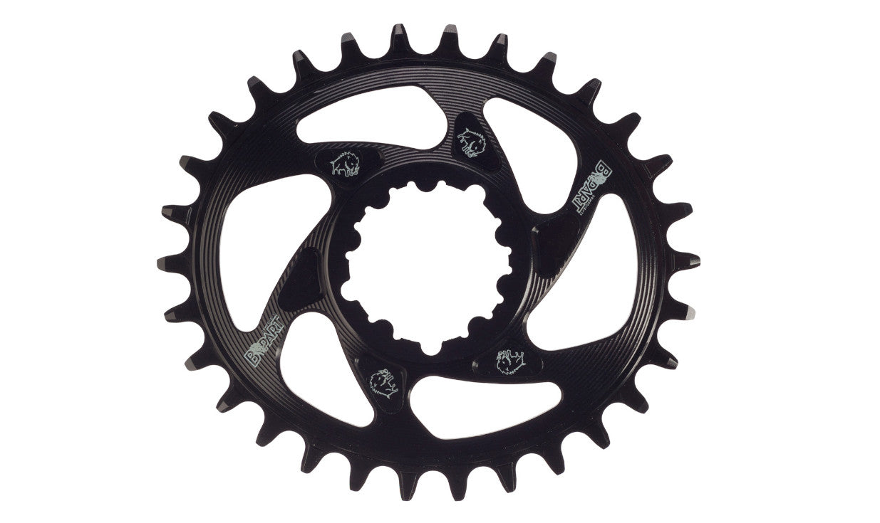 Plateau ovale 28 dents BPart Sram GXP Directmount